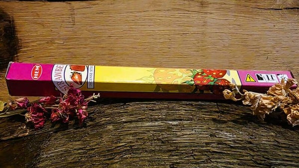 Räucherstäbchen HEM Erdbeere