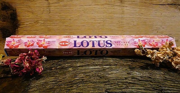 Räucherstäbchen HEM Lotus