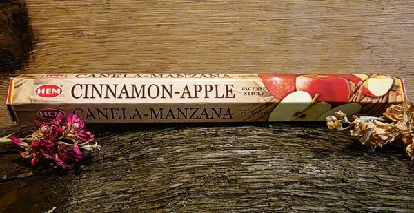 Räucherstäbchen HEM Zimt Apfel