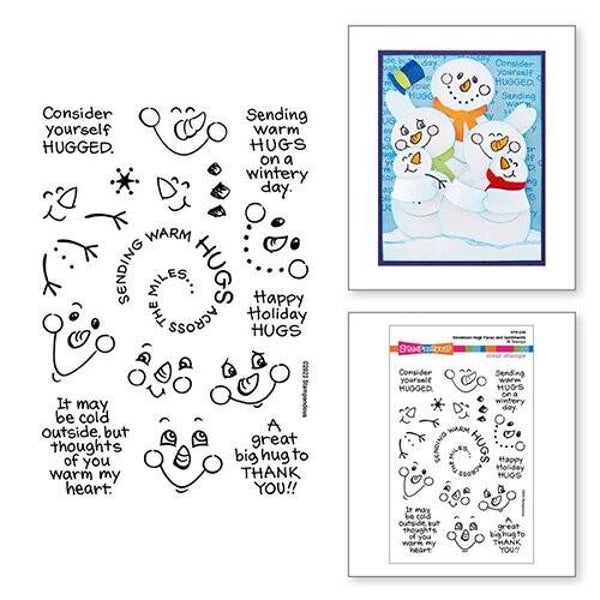 Stampendous Snowman Hugs and Sentiments