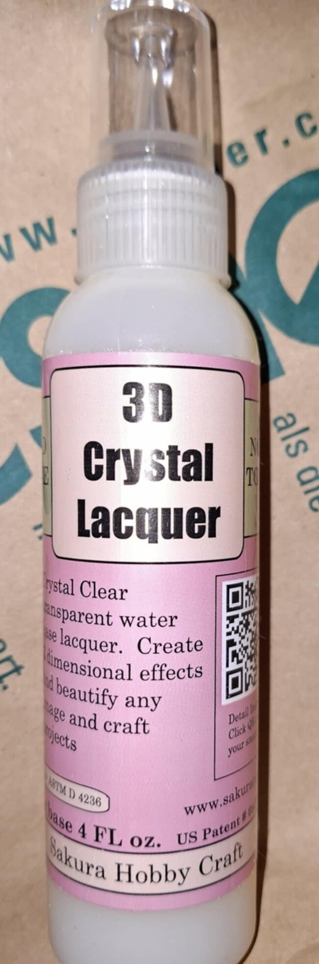 Heartfelt Creations, Sakura 3D Crystal Art Lack 4 oz