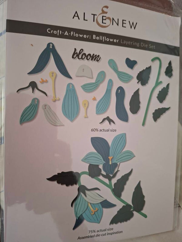 Altenew Craft A Flower Bellflower, Glockenblumen-Stanzformen-Set
