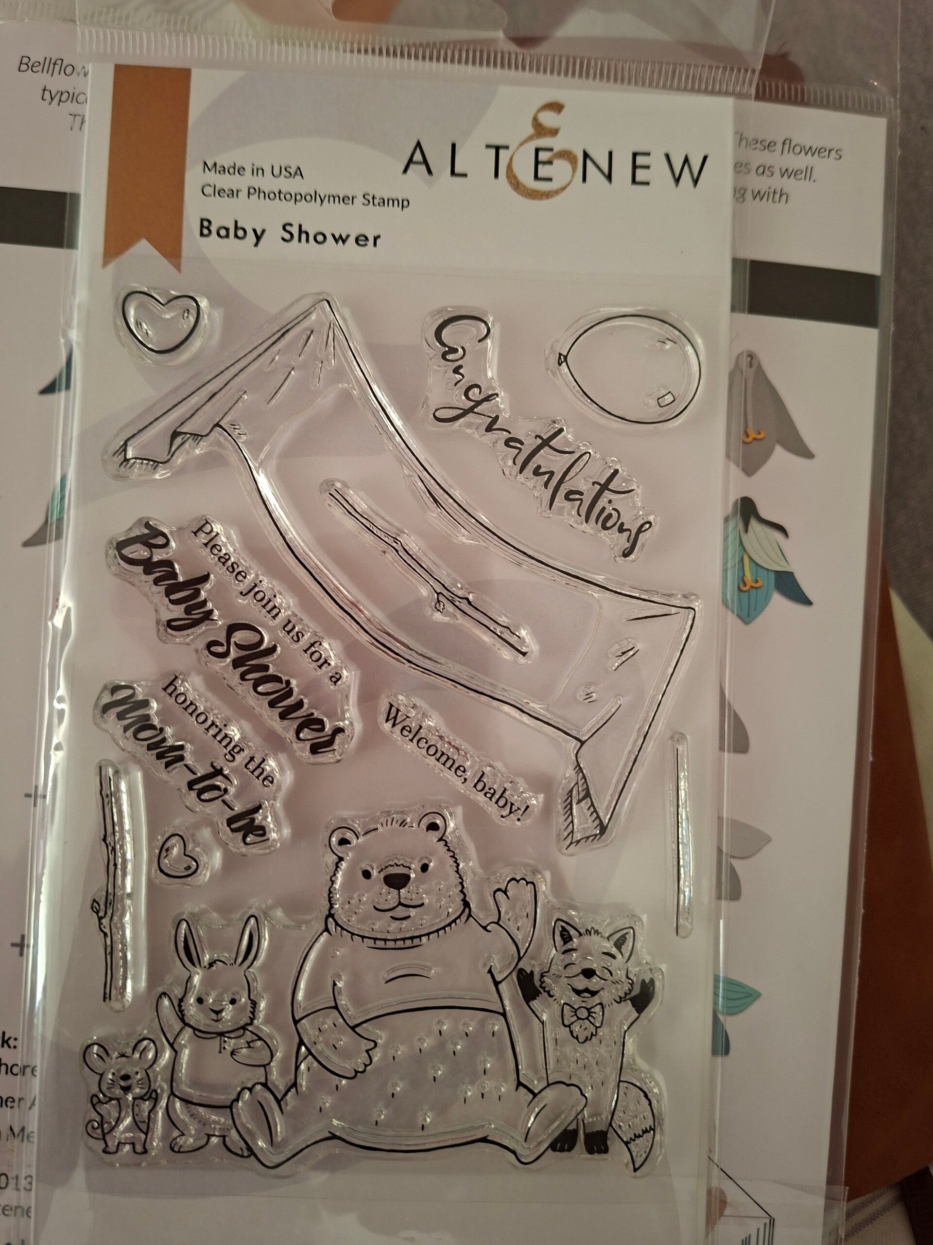 Altenew Baby Shower Stempelset Clear Stamps