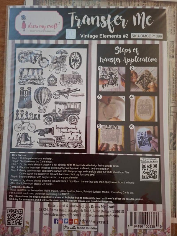 Dress my Craft Vintage Elements #2