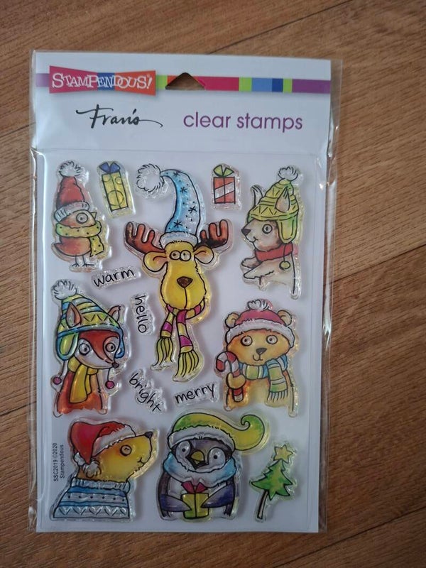 Stampendous Perfectly Clear Stamps – Winter Pals