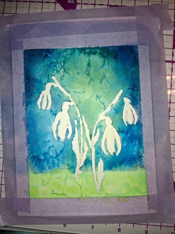 Workshop Gelli Plate mit tollen Hintergründen