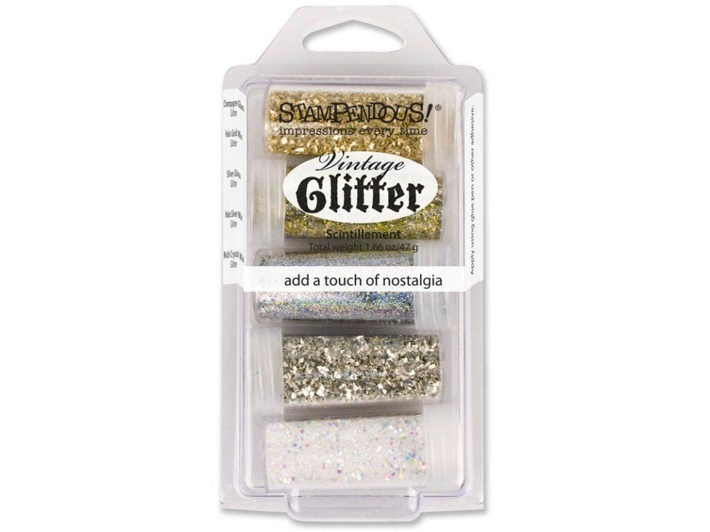 Stampendous - VINTAGE GLITTER SCINTILLEMENT ANTIQUE - Set aus Glitzer