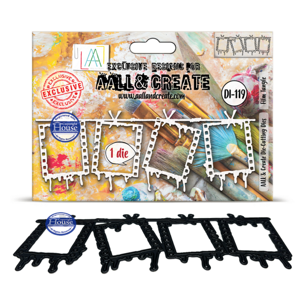 Aall und Create Die-Cutting Die Set-Film Tangle Neu Artikel-Nr.: DI-119