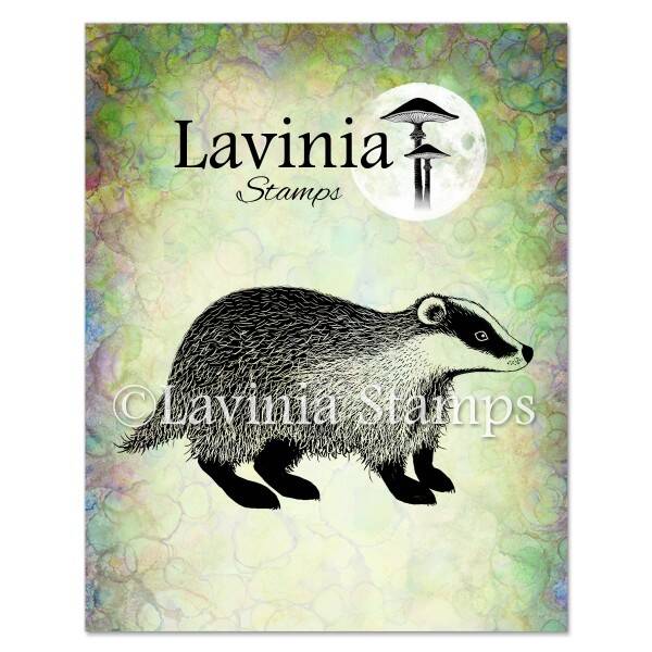 Lavinia Stamps Badger Stamp LAV443