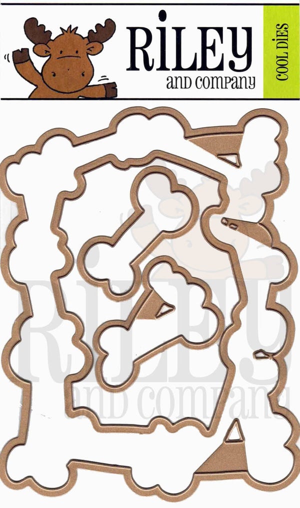 Riley & Company Dog Bone Frame die set (set of 3)