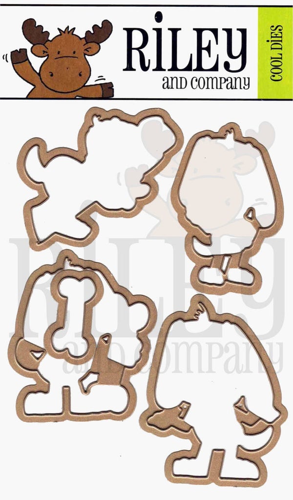 Riley & Company Boomer Big Bones die set (set of 5)