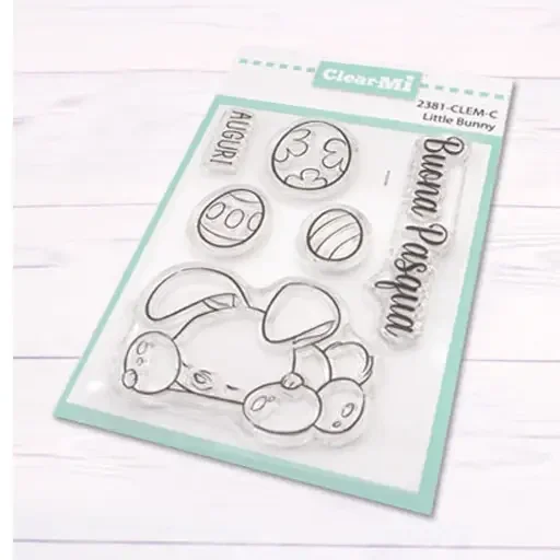 Impronte D'Autore, ClearMi Little Bunny Stempel aus transparentem Kunststoff