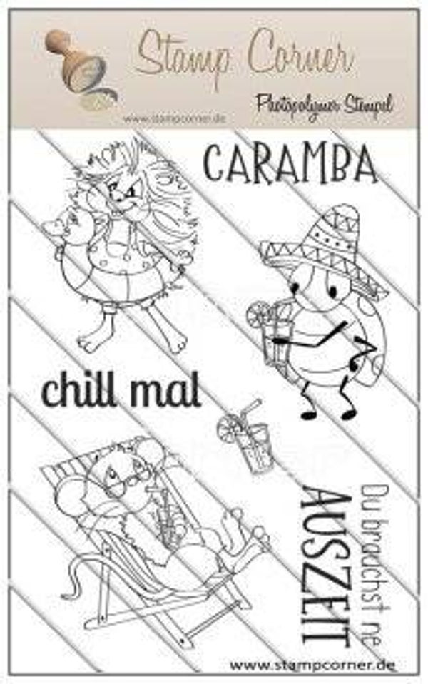Stamp Corner, Caramba Clear Stamps