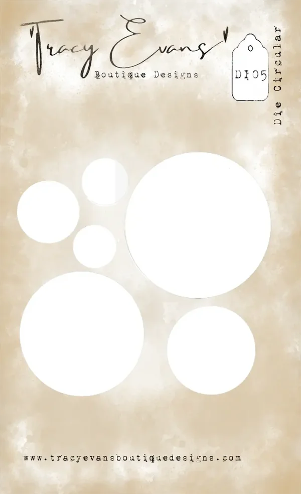 Tracy Evans Boutique Designs DIE05 - Die Set Circular