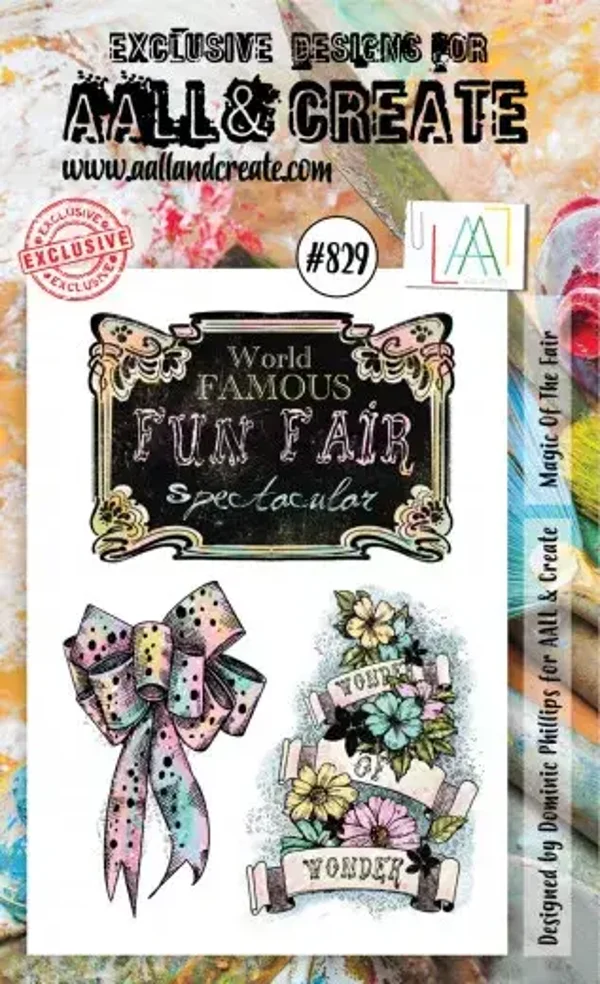 AALL&CREATE Clear Stamps Nr. 829 - Magic Of the Fair