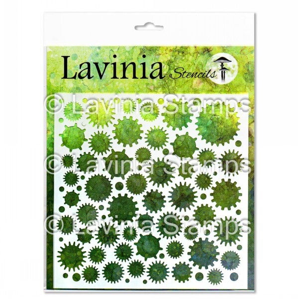 Lavinia Stamps Cogs – Lavinia Stencils ST038