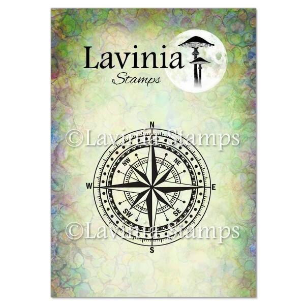 Lavinia Stamps Compass Small Stamp LAV808