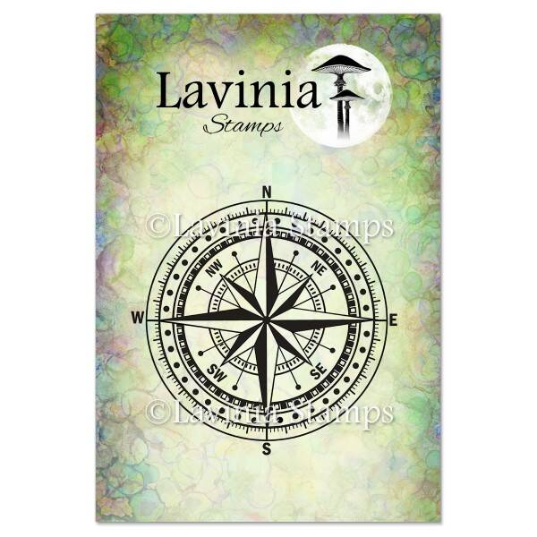 Lavinia Stamps Compass Large Stamp LAV809
