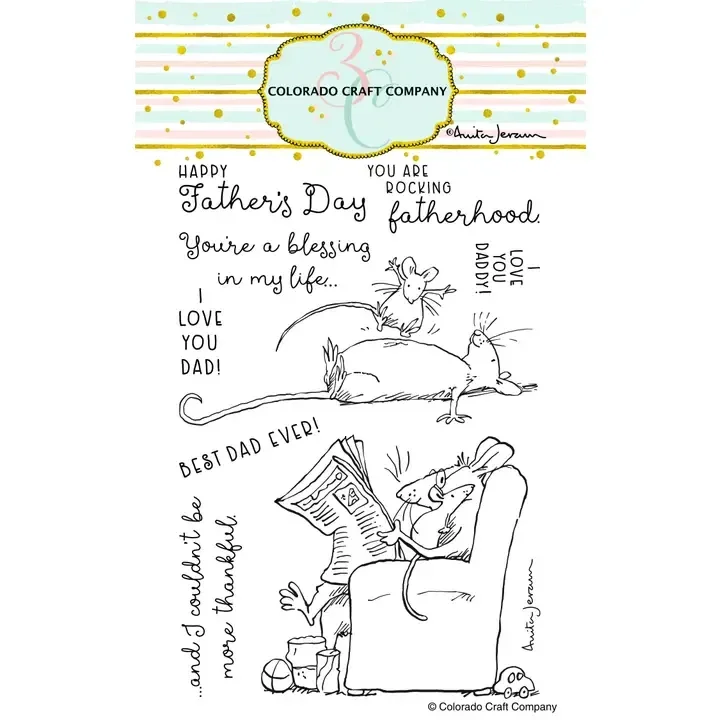Colorado Craft Company AJ472 Anita Jeram~For Dad
