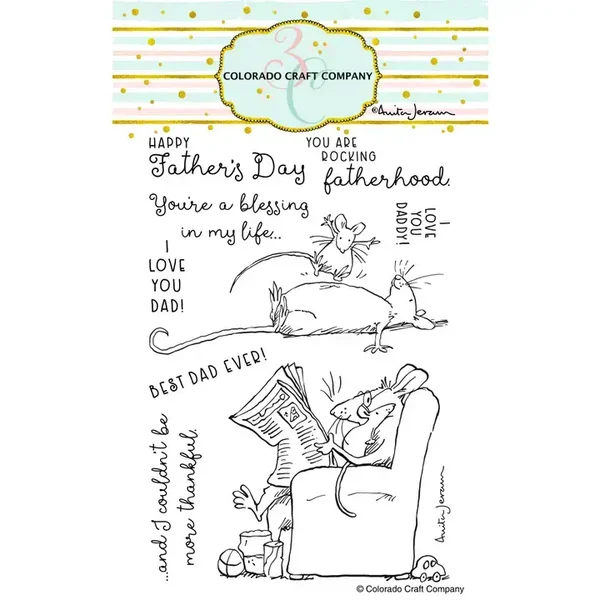 Colorado Craft Company AJ472 Anita Jeram~For Dad