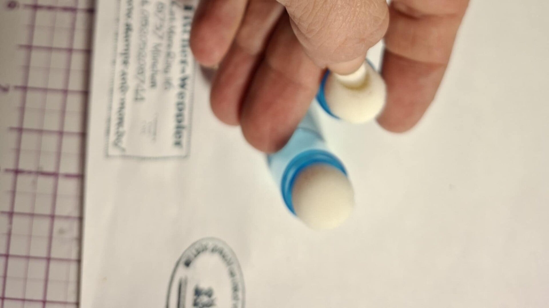 Blending Brush Turm mit 8 Daubern, ganz weich super toll