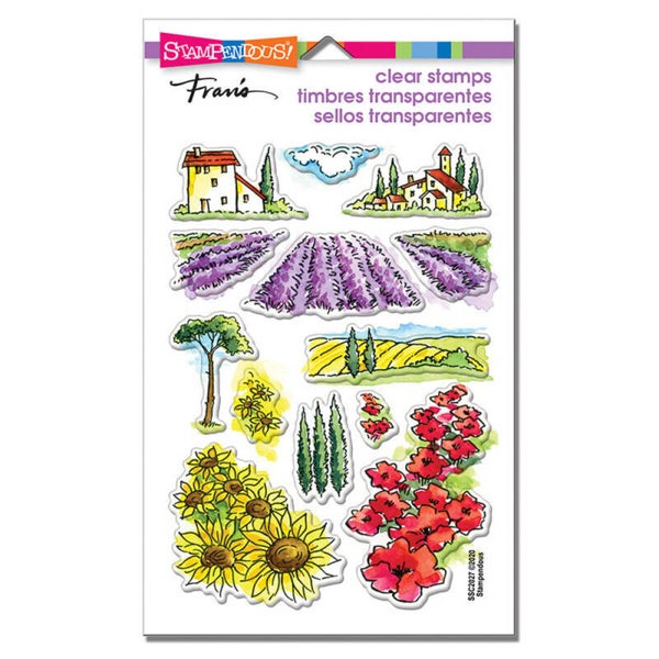Stampendous Field Of Flowers Perfectly Clear Stamps (SSC2027)