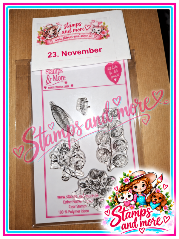 Isabelles Sonderedition Gedenkkalender Eukalyptus A 6 Clear Stamps