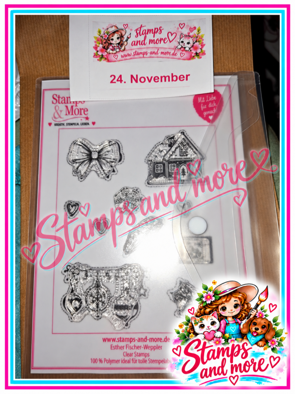 Isabelles Sonderedition Gedenkkalender Weihnachten A 5 Clear Stamps