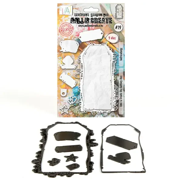 AALL&Create Dies, Stanzformen-Set  - Intricatags #29 Tag Stanzen
