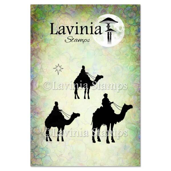 Lavinia Stamps Three Kings and a Star Stamp LAV090