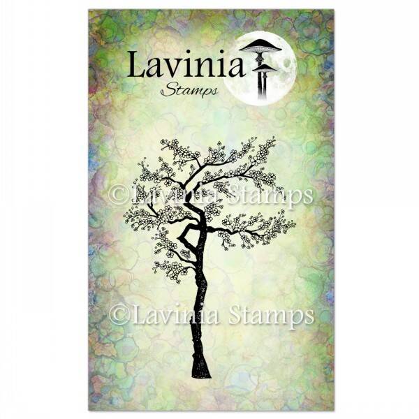 Lavinia Stamps Cherry Blossom Tree Stamp LAV015