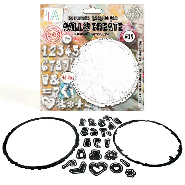AALL&Create Dies, Stanzform - Counting Circles #38