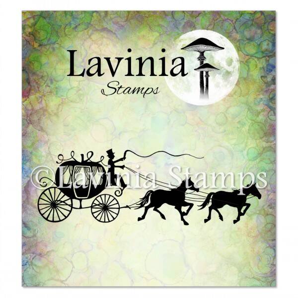 Lavinia Stamps Horse and Carriage Stamp LAV146