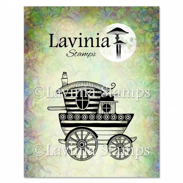 Lavinia Stamps Carriage Dwelling Stamp LAV825