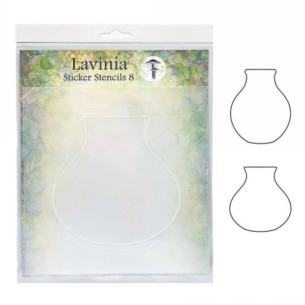 Lavinia Sticker-Schablonen 8 Terrarium-Kollektion