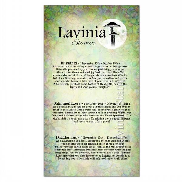 Lavinia Stamps Moon Signs Stamp LAV832
