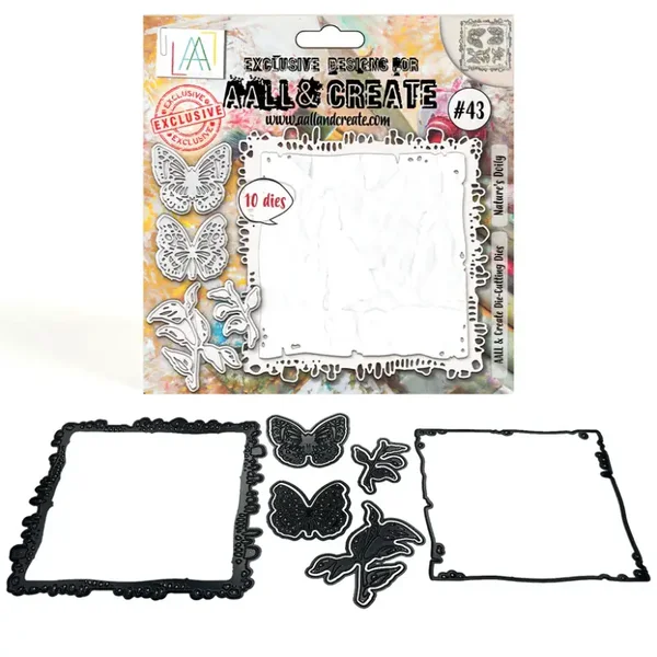 AALL&Create Dies, Stanzformen-Set - Nature's Doily #43