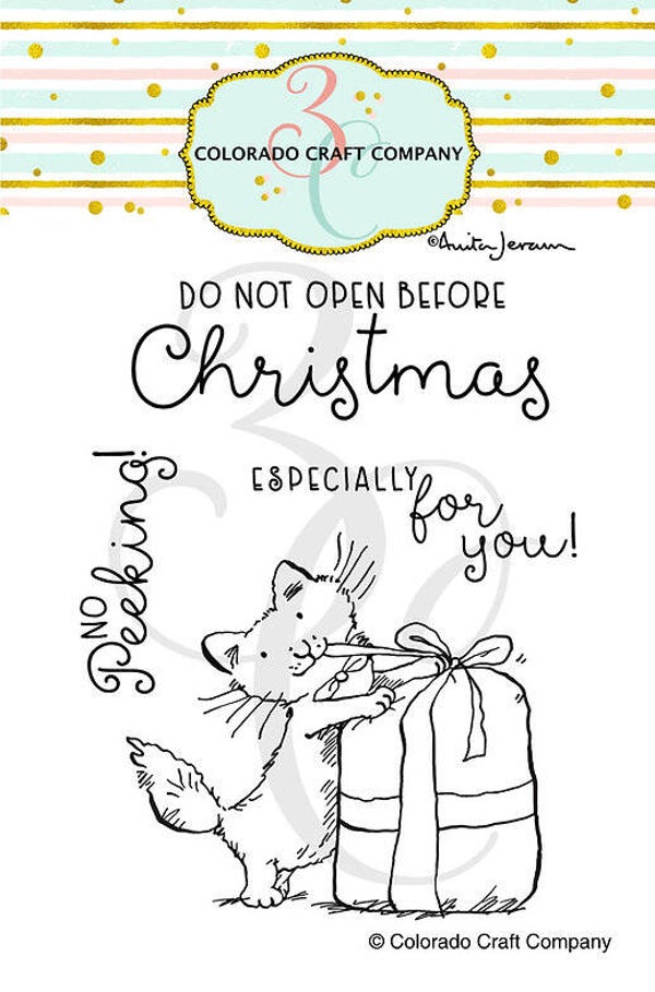 Colorado Craft Company AJ524 Anita Jeram ~ No Peeking SKU: AJ524