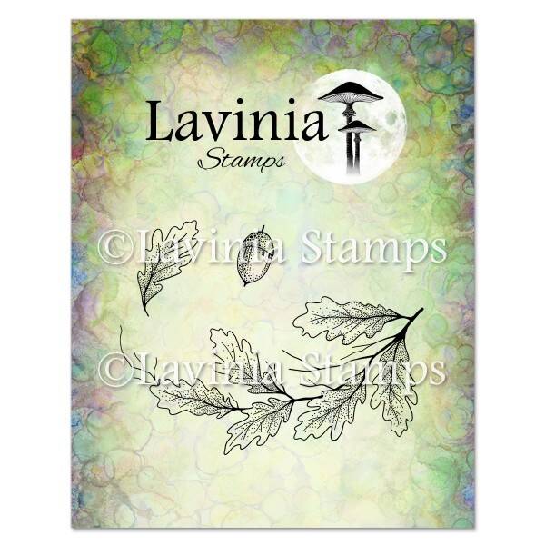 Lavinia Stamps Oak Leaves Stamp, Eichenblatt, LAV763