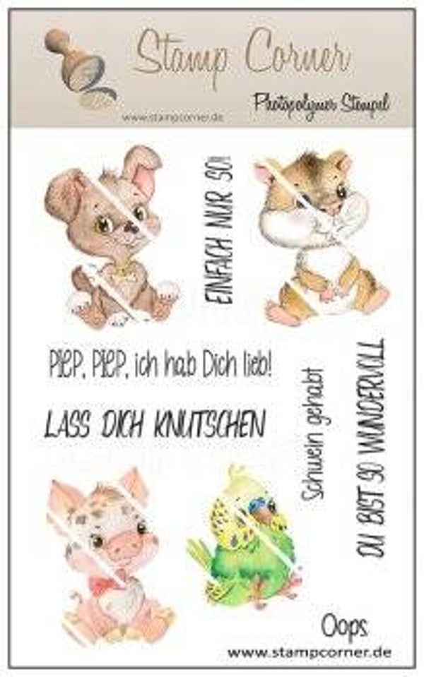 Stamp Corner, Clear Stamps, Ops