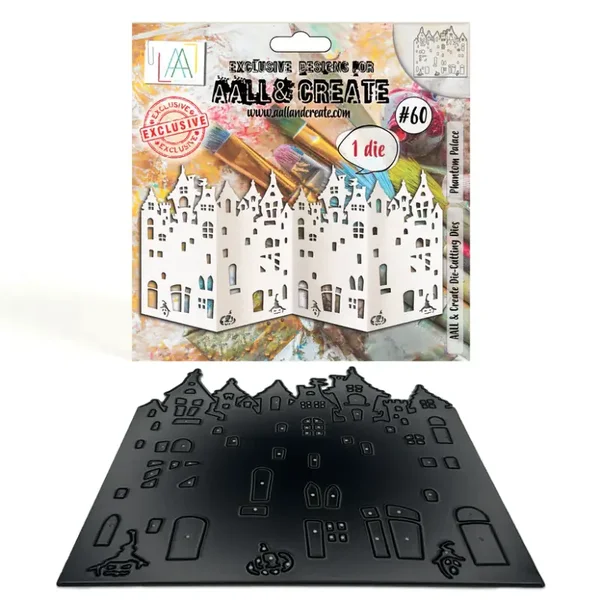 AALL&Create Dies, Stanzformen-Set - Phantom Palace #60 Halloween