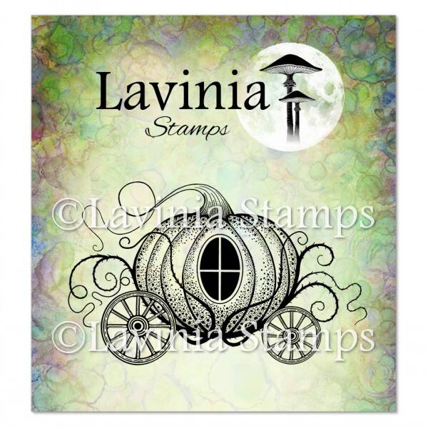 Lavinia Stamps Pumpkin Carriage Stamp LAV765