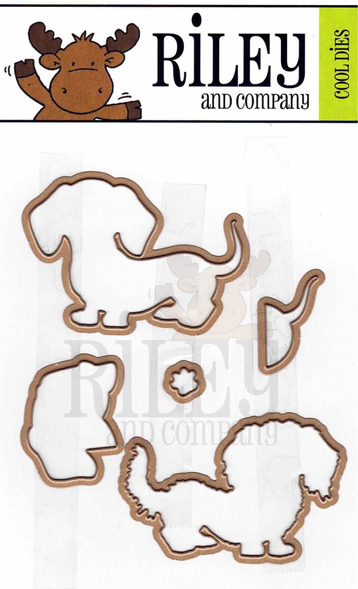 Riley & Company Woody & Hazel Jean Puppy Power Stanzformen-Set (4er-Set)