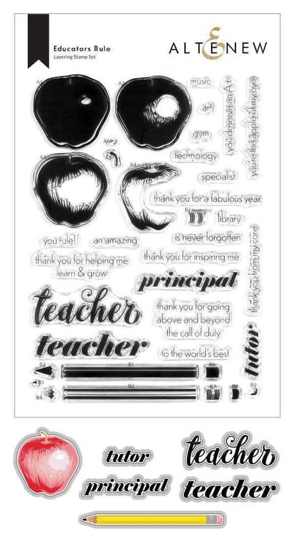 Altenew Educators Rules Set, Stempel und Stanzen