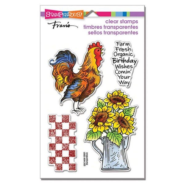 Stampendous Farm Fresh Perfectly Clear Stamps (SSC1436)
