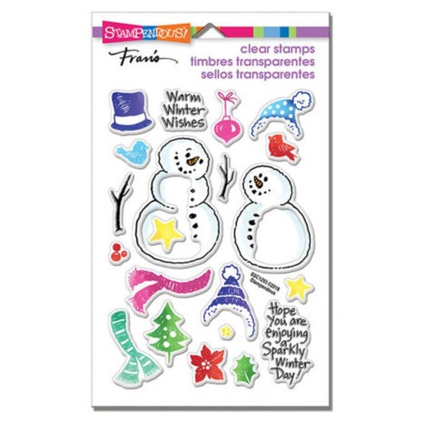 Stampendous! Schneemann-Accessoires Clear Stamps (SSC1293)
