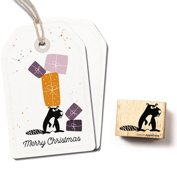 Cats on appletrees Stempel Biber Jo