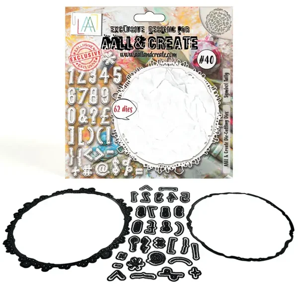 AALL&Create Dies, Stanzformen-Set - Symbol Tally #40
