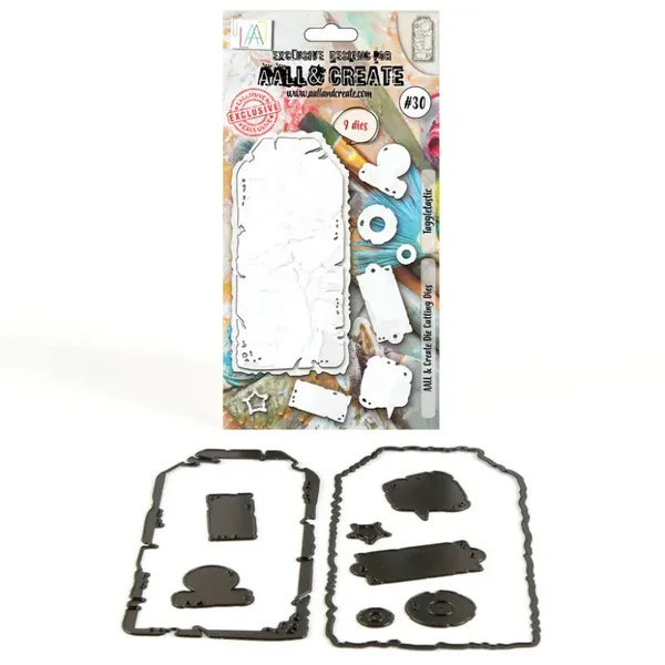 AALL&Create Dies, Stanzformen-Set - Taggletastic #30 Tag Stanzen