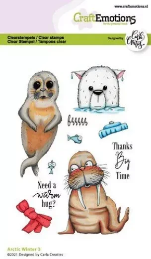 CraftEmotions Arctic Winter 3 (ENG) Carla Creatlies